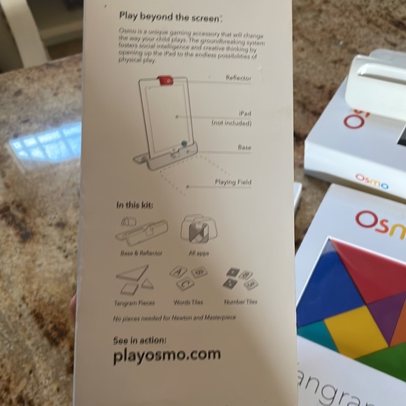 Osmo Genius Kit for IPad base numbers words tanagram educational learning kit - Picture 3 of 4